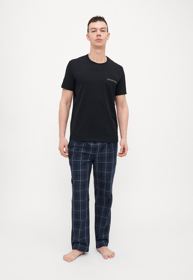 Emporio Armani - CREW NECK 2 PACK - Caraco - black, Agrandir