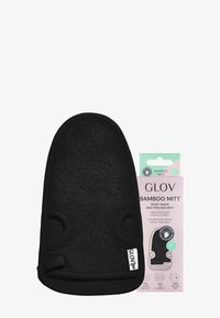 Glov - BAMBOO BODY WASH & PEELING MITT - Hudplejeredskab - black Miniaturebillede 1