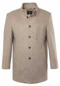 Klassisk frakke - beige melange