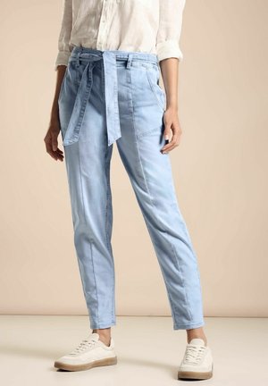 Jeans fuselé - bleached denim