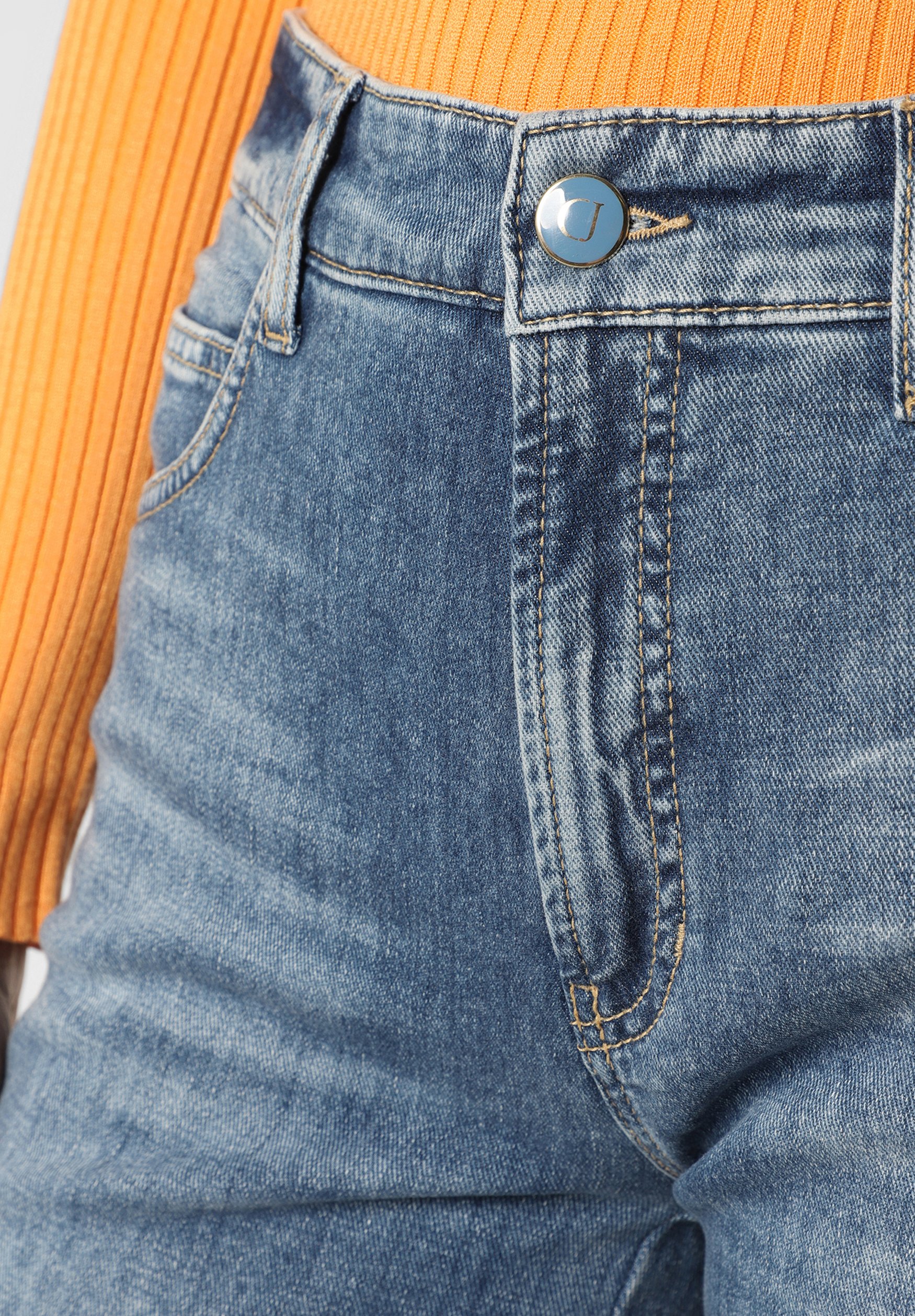 Cambio CELIA - Flared Jeans - blue 