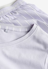 Next SHORT SLEEVE SET - Pyjama set - lilac purple stripe