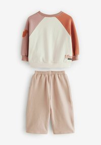 Next MICKEY MOUSE WIDE LEG JOGGERS SET - Survêtement - pink cream