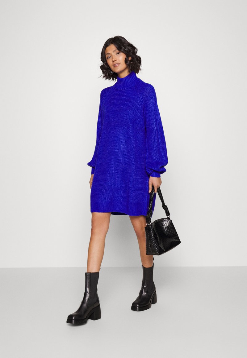 Noisy May NMTIMMY DRESS - Abo in maglia - dazzling blue/blu - Zalando