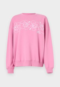 Oversized Kauai Graphic Crew Sweatshirt - Sweatshirt - moonlite mauve