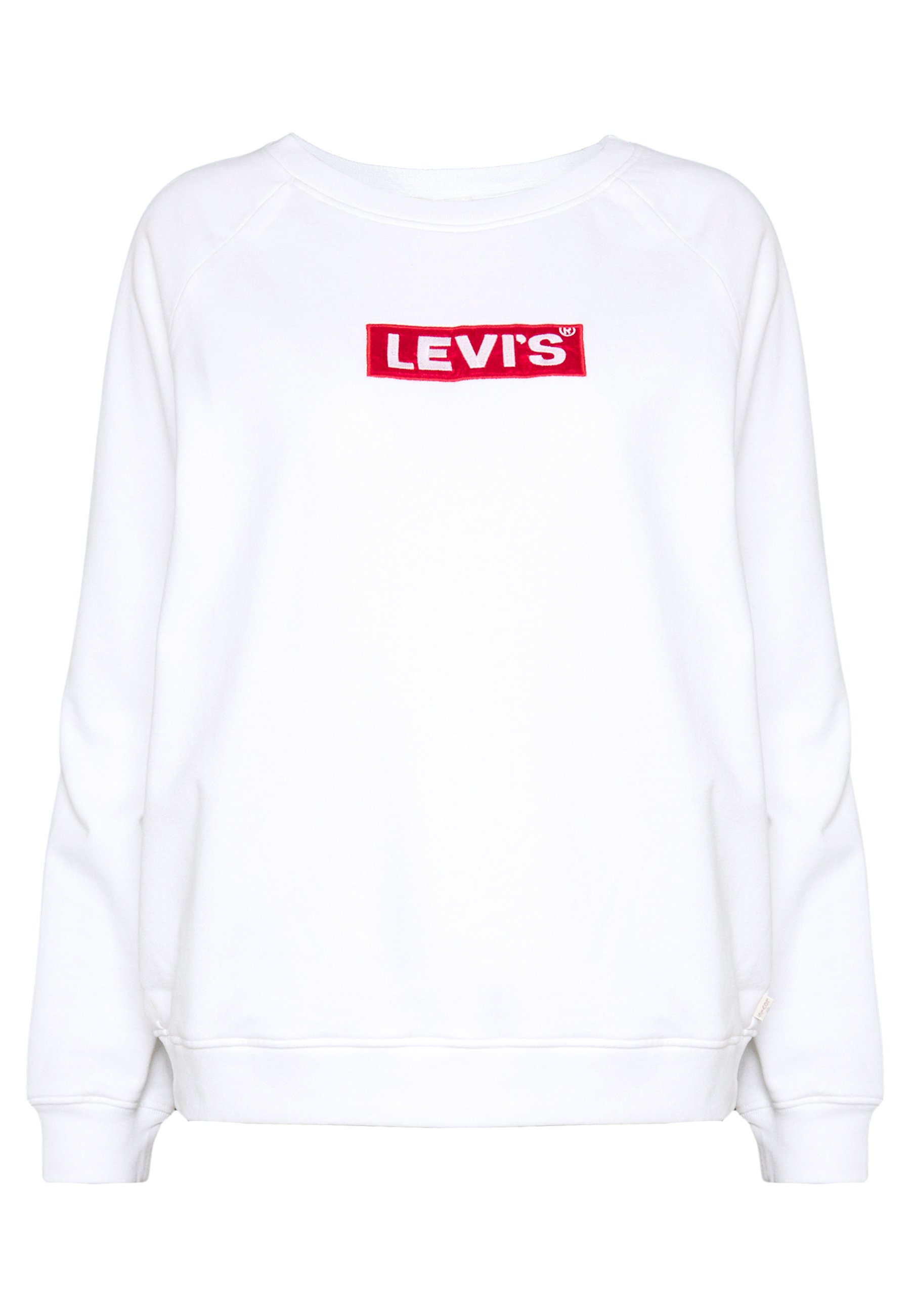 Levi's® RELAXED GRAPHIC CREW Sweatshirt white Zalando.at Das Levis ® Relaxed Graphic Crew Sweater ist ein Basic, wie