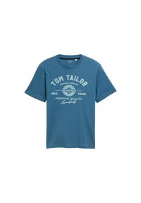 LOGO  - Marškinėliai su spaudiniu - real teal blue