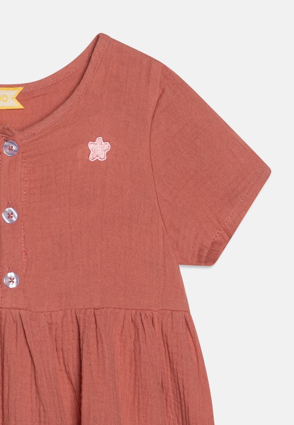 Shirt dress - apricot2