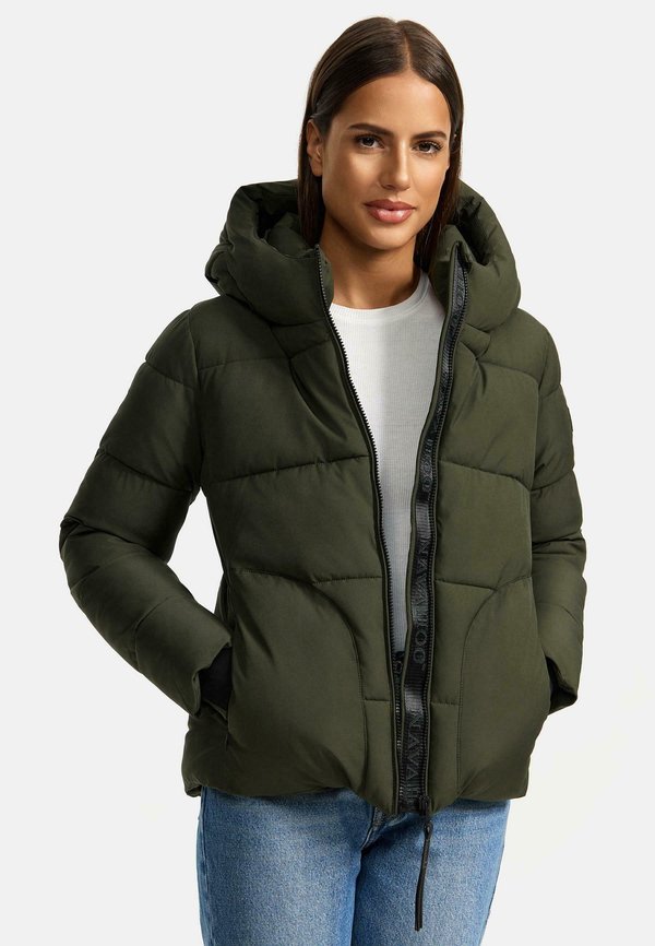LACHPERLE - Winterjacke - dark olive