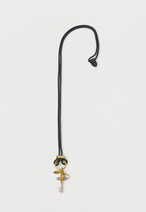 DIAMANTE KEY ORB - Sleutelhanger - brass-coloured