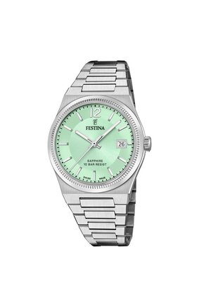 SWISS MADE - Watch - light green