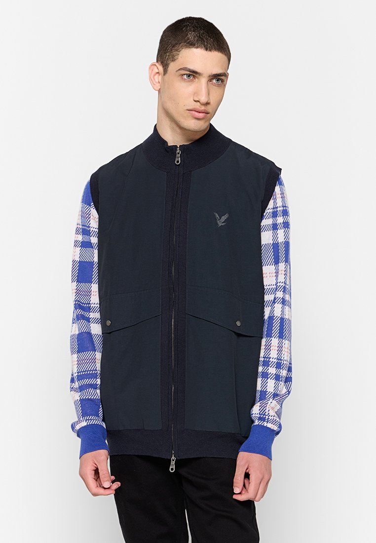 Lyle & Scott Bodywarmer donkerblauw