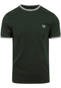 Fred Perry RINGER - Camiseta básica - green dark green