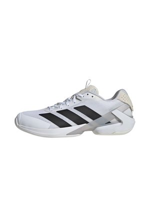 ADIZERO UBERSONIC 5 - Scarpe da tennis per tutte le superfici - cloud white   core black   silver metallic