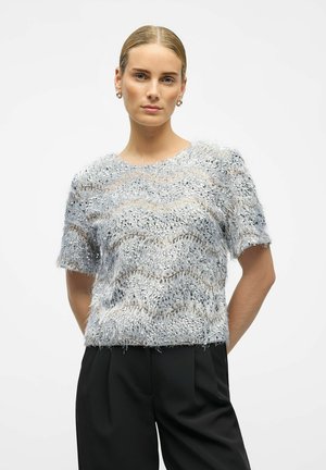 PAILLETTEN - Bluza - light grey melange