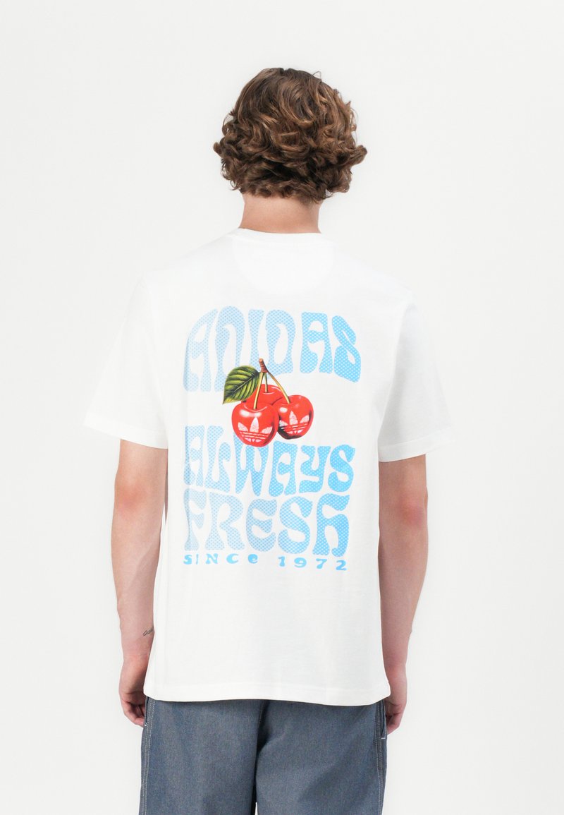 adidas Originals - BUBBLE CHERRY UNISEX - T-shirt imprimé - white, Agrandir