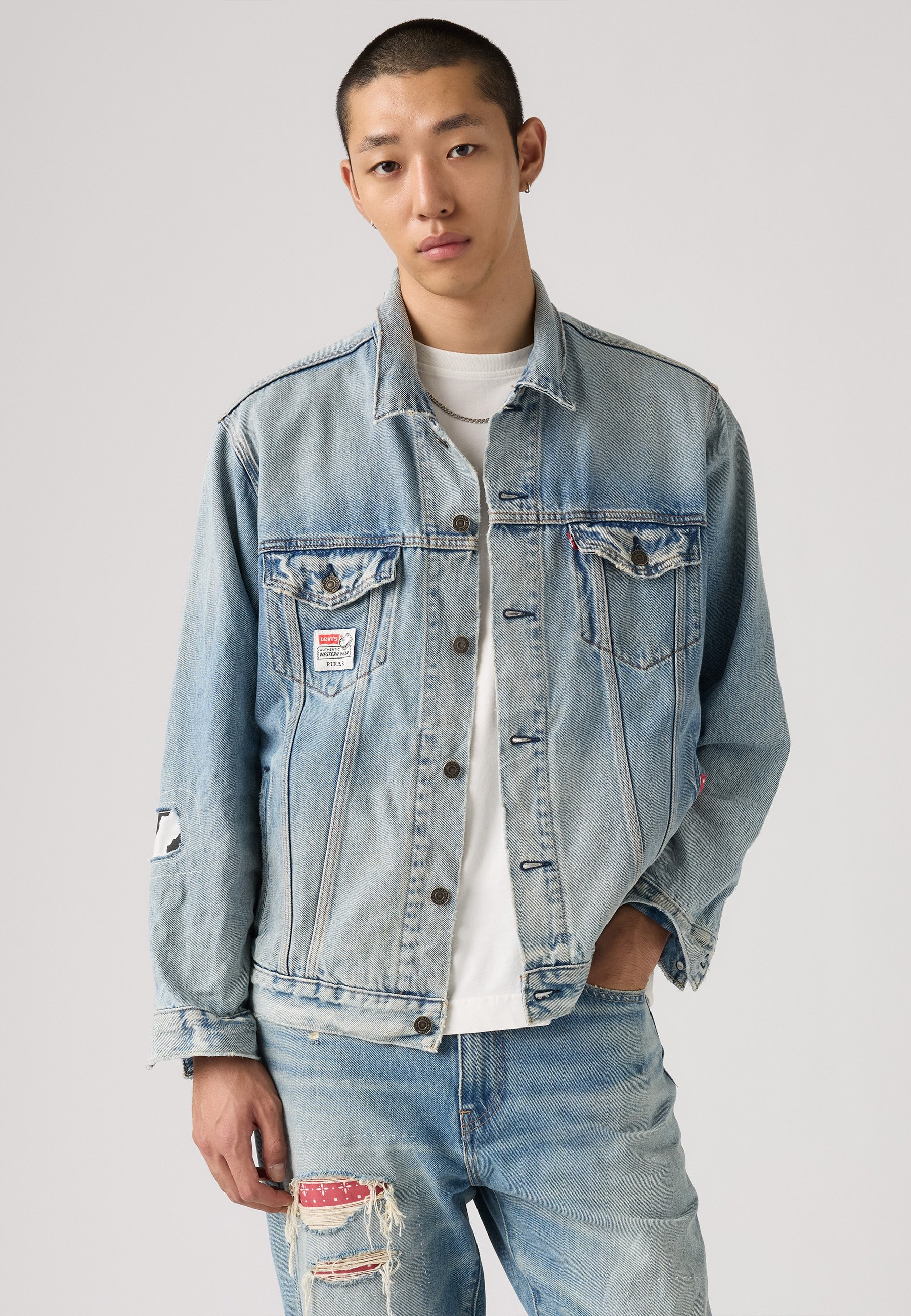 Levi's® TOY STORY TYPE III TRUCKER JACKET - Denim jacket - x ts dx