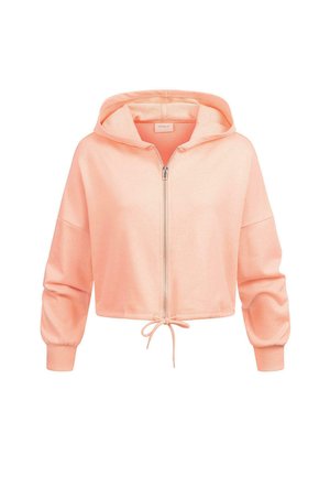 Mikina so zipsom - rose