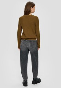 QS Strickpullover - guacamole