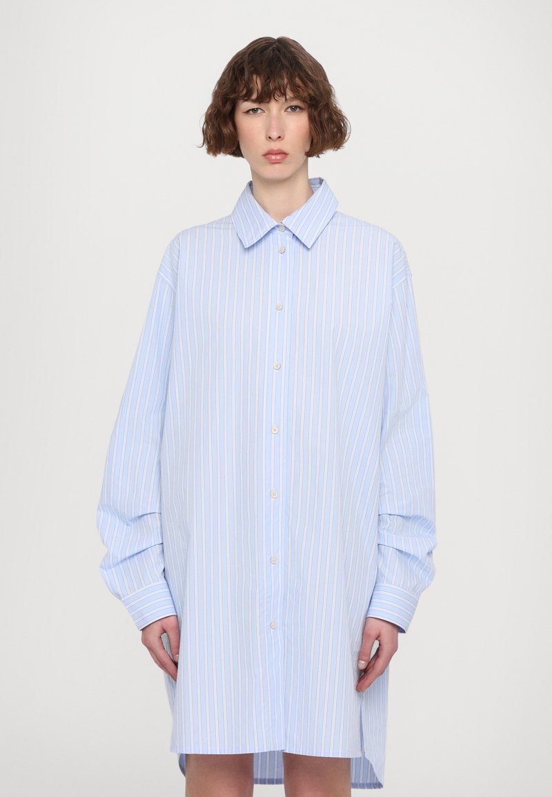 Won Hundred - RYLIE SHIRT DRESS - Skjortekjole - blue, Forstør