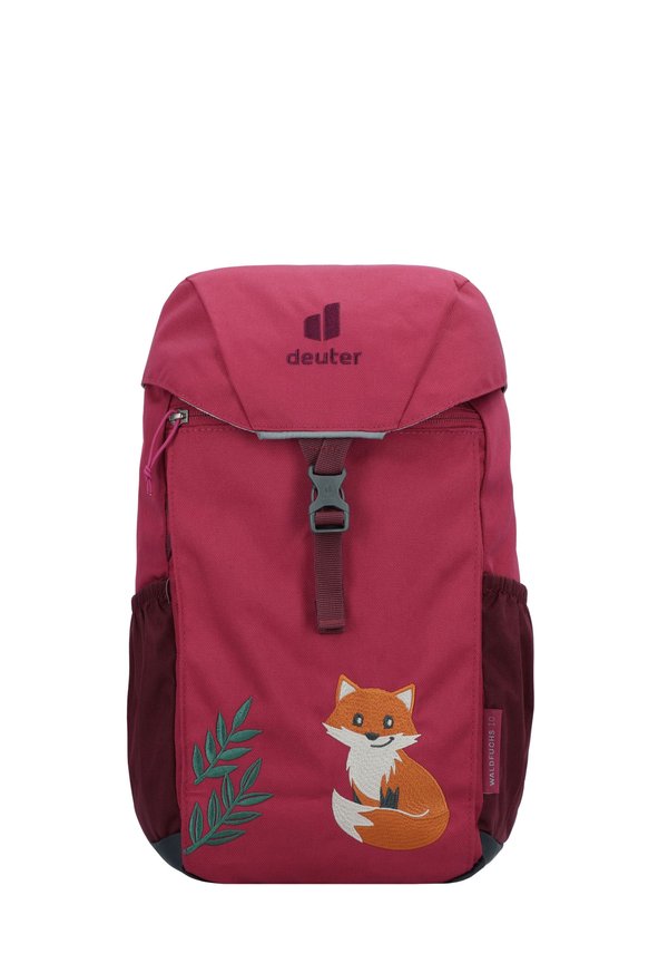 WALDFUCHS 10 UNISEX - Tagesrucksack - ruby maron