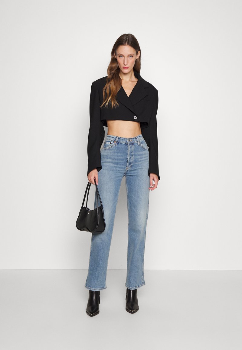 RE/DONE HIGH RISE - Jeans Straight Leg - rio fade/blue denim 