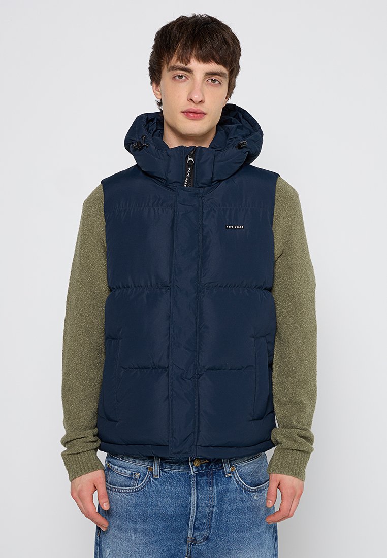 Pepe Jeans Bodywarmer donkerblauw Pepe Jeans Bodywarmer donkerblauw
