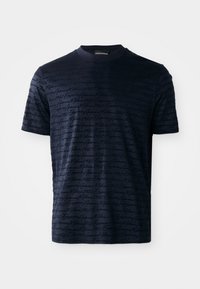 Apdrukāts T-krekls - navy
