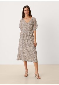 s.Oliver BLACK LABEL Dnevna haljina - anthracite aop