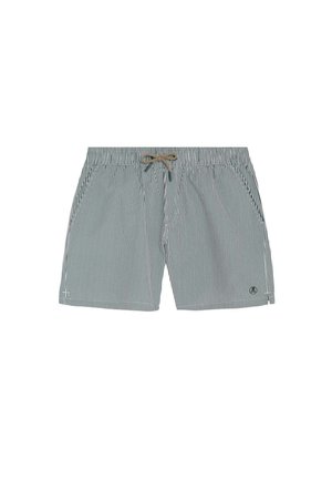 Scalpers SCALPERS OXFORD STRIPES SWIMSUIT - Bañador corto - dark green