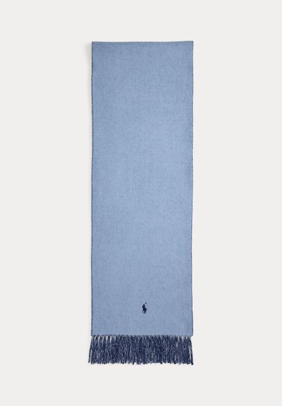 Polo Ralph Lauren FRINGE-TRIM WOOL SCARF - Šalikas - blue/navy