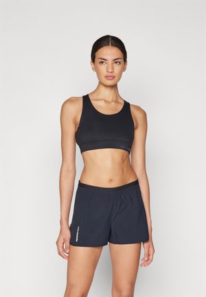 CROSS RUN BRA  - Brassières de sport à maintien supérieur - deep black