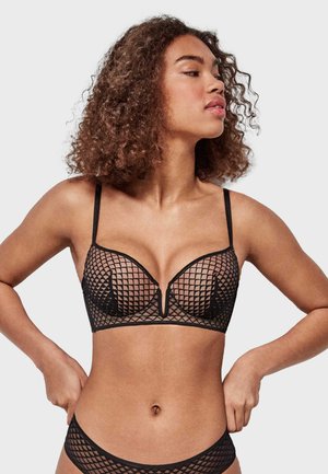 Underwired bra - black