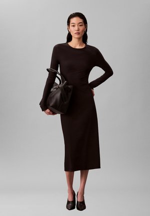 CUT OUT - Jerseyjurk - black