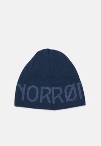 Norrøna LOGO BEANIE UNISEX - Beanie - indigo night melange