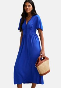 New Look - BUTTON THROUGH MIDI  - Shirt dress - blue Thumbnail Image 1