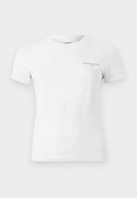 SLIM LINEAR TEE - T-shirt - bas - ancient white