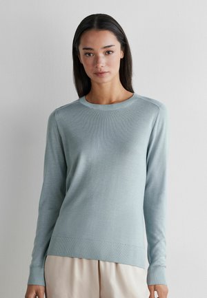 Falconeri ROUND-NECK - Strickpullover - grey