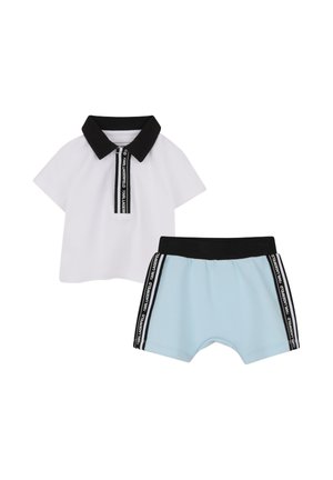 SET - Shorts - blanc/bleu