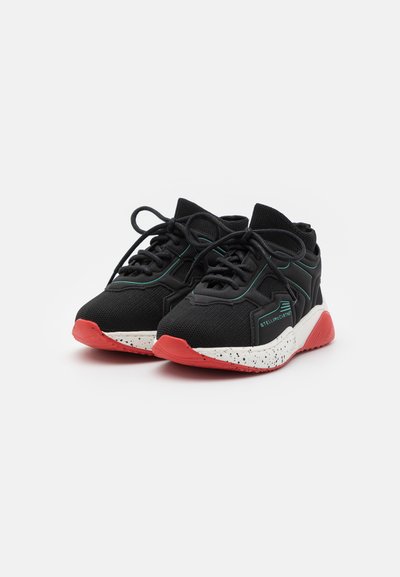 Stella McCartney Kids TRAINERS UNISEX - High-top trainers - black