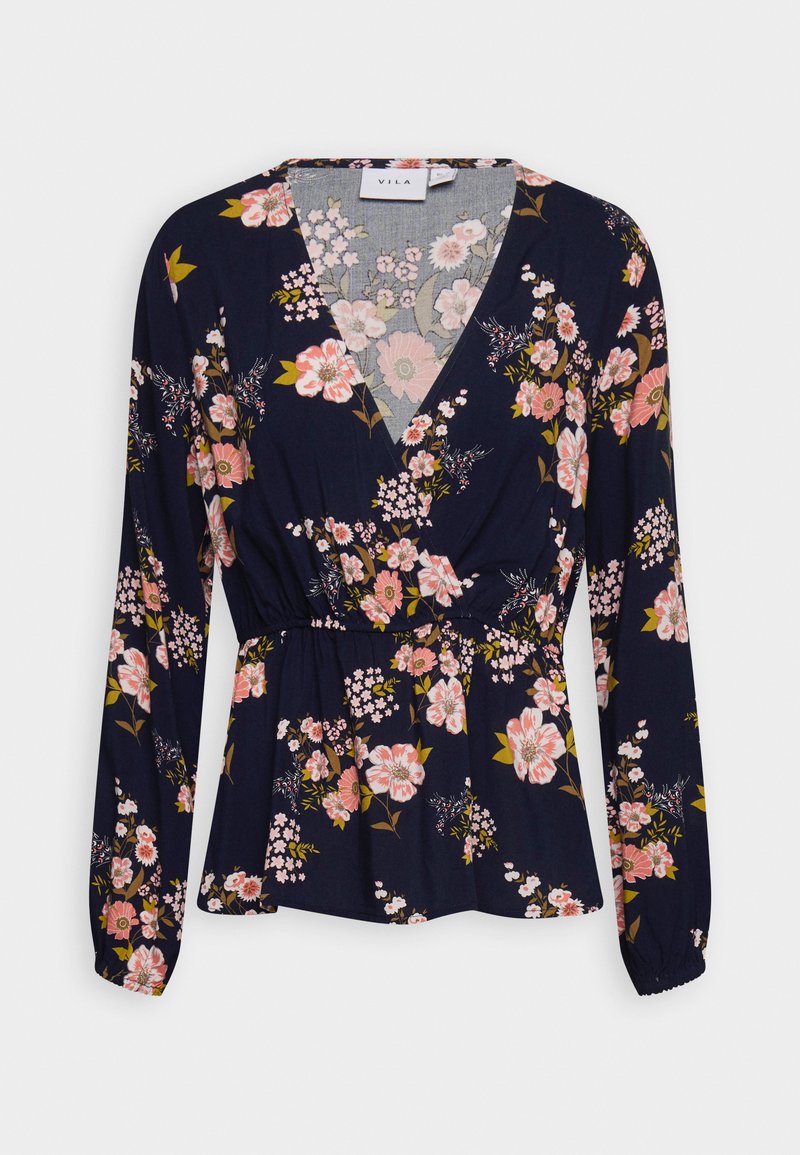 Vila Blouse donkerblauw