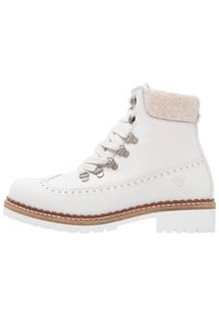 Tamaris Stivaletti stringati - white
