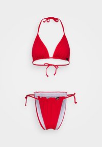 Não selecionado, red