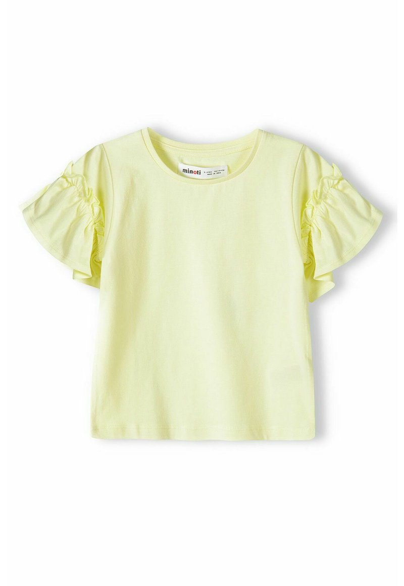 MINOTI T-shirt basic geel MINOTI T-shirt basic geel