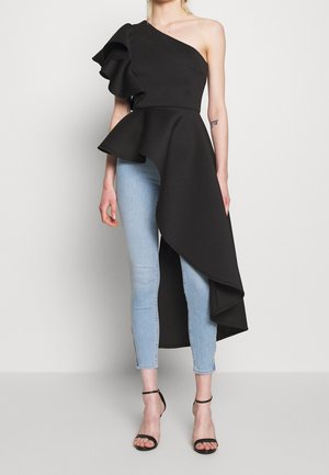 True Violet Top - black