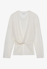 Tops ar garām piedurknēm - off-white