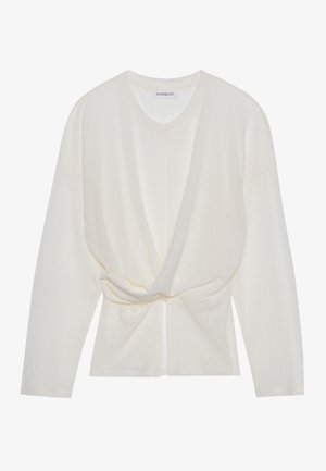 Even&Odd Ilgarankovis viršutinės dalies drabužis - off-white
