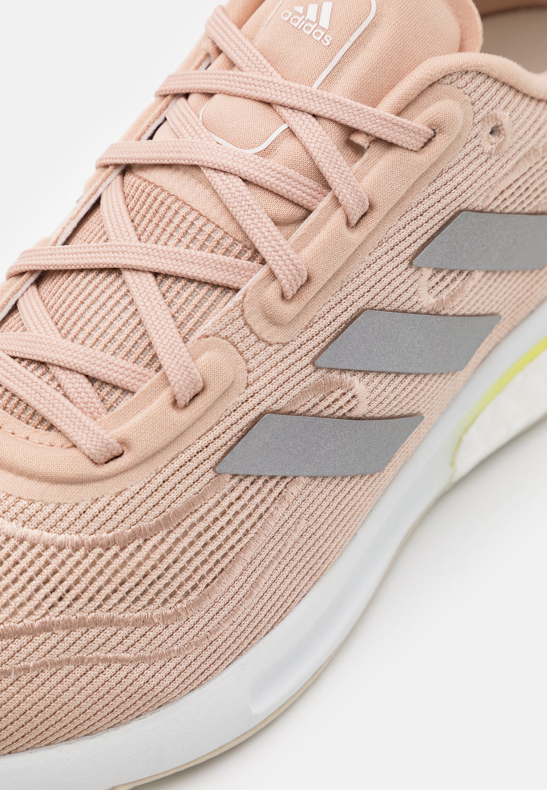 adidas Performance SUPERNOVA - Chaussures de running neutres - ash  pearl/crystal white/acid yellow/rose clair - ZALANDO.FR
