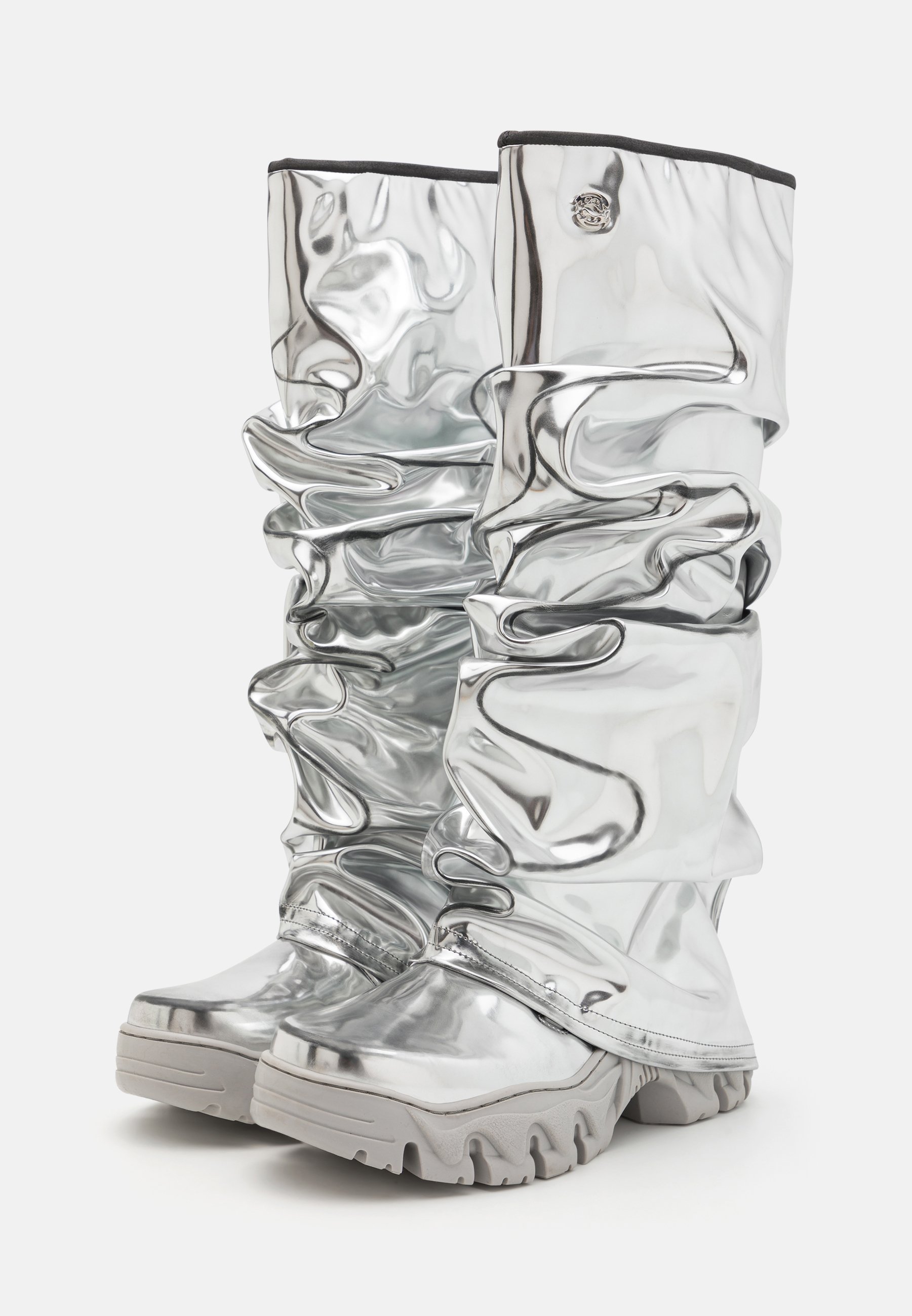 【関税込み】Rombaut シルバー Typhoon ブーツ Typhoon Silver Boots - Rombaut - Footwear – ROMBAUT