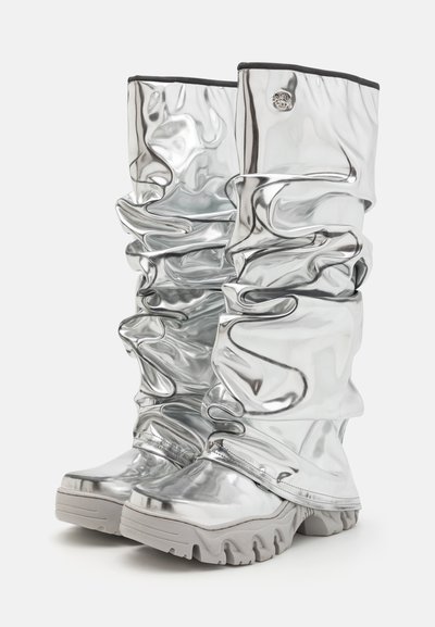 Rombaut TYPHOON UNISEX - Botas con plataforma - silver